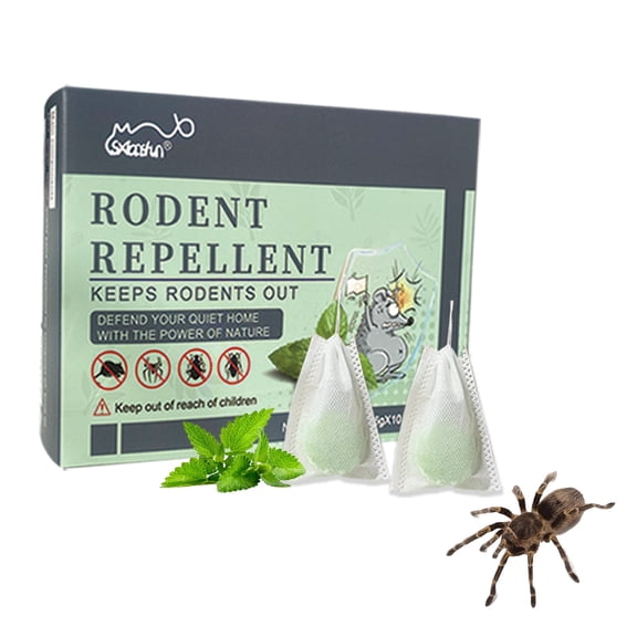 Repellent Balls for House, 10 Pack | Natural Moth Balls Alternative for Closets - Unlike Traditional Moth Balls, with Fresh Herb Scent, Also Repels Mice, Spiders, Ants