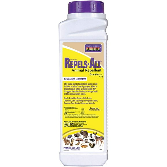 Bonide Repels-All Animal Repellent Granules For Most Animal Types 1.25 lb