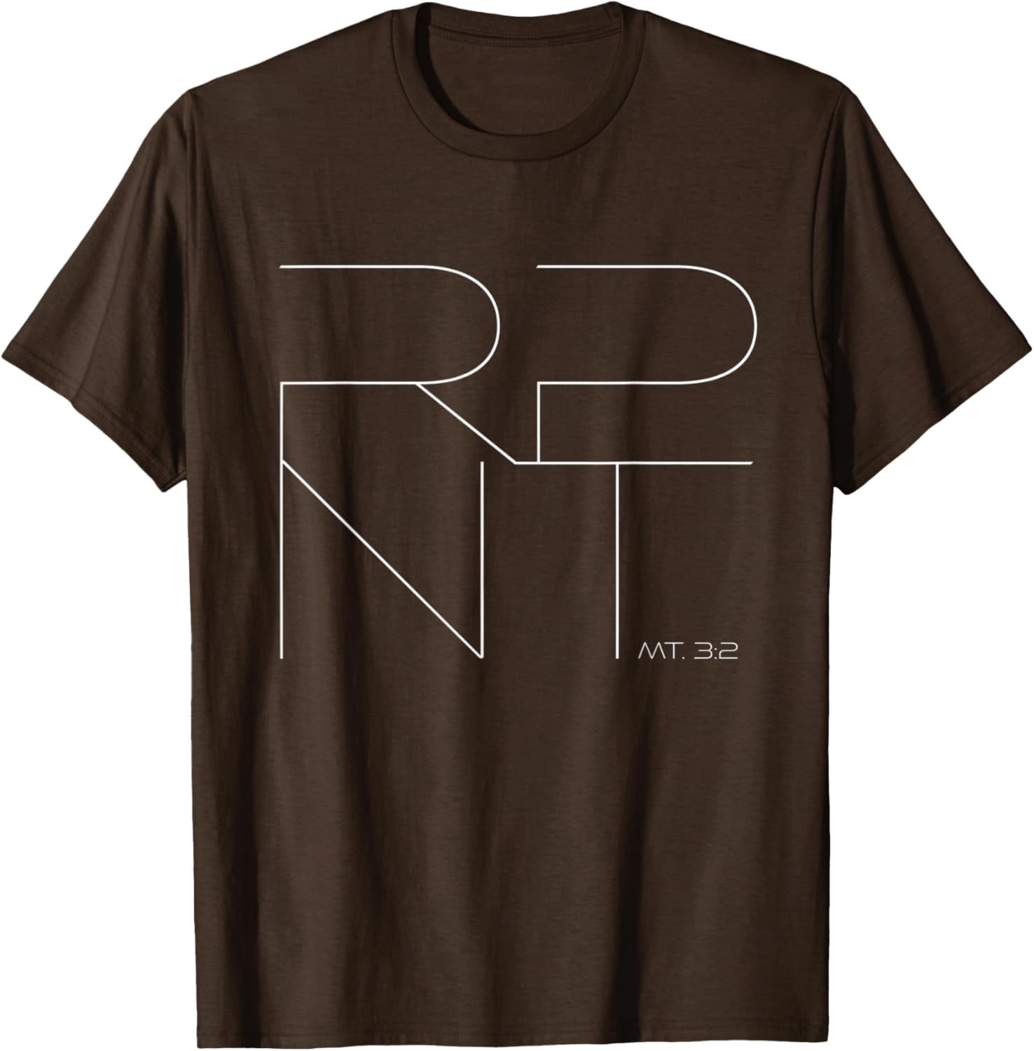 Repent Matthew 3 2 Christian Scripture Graphic T-Shirt - Walmart.com