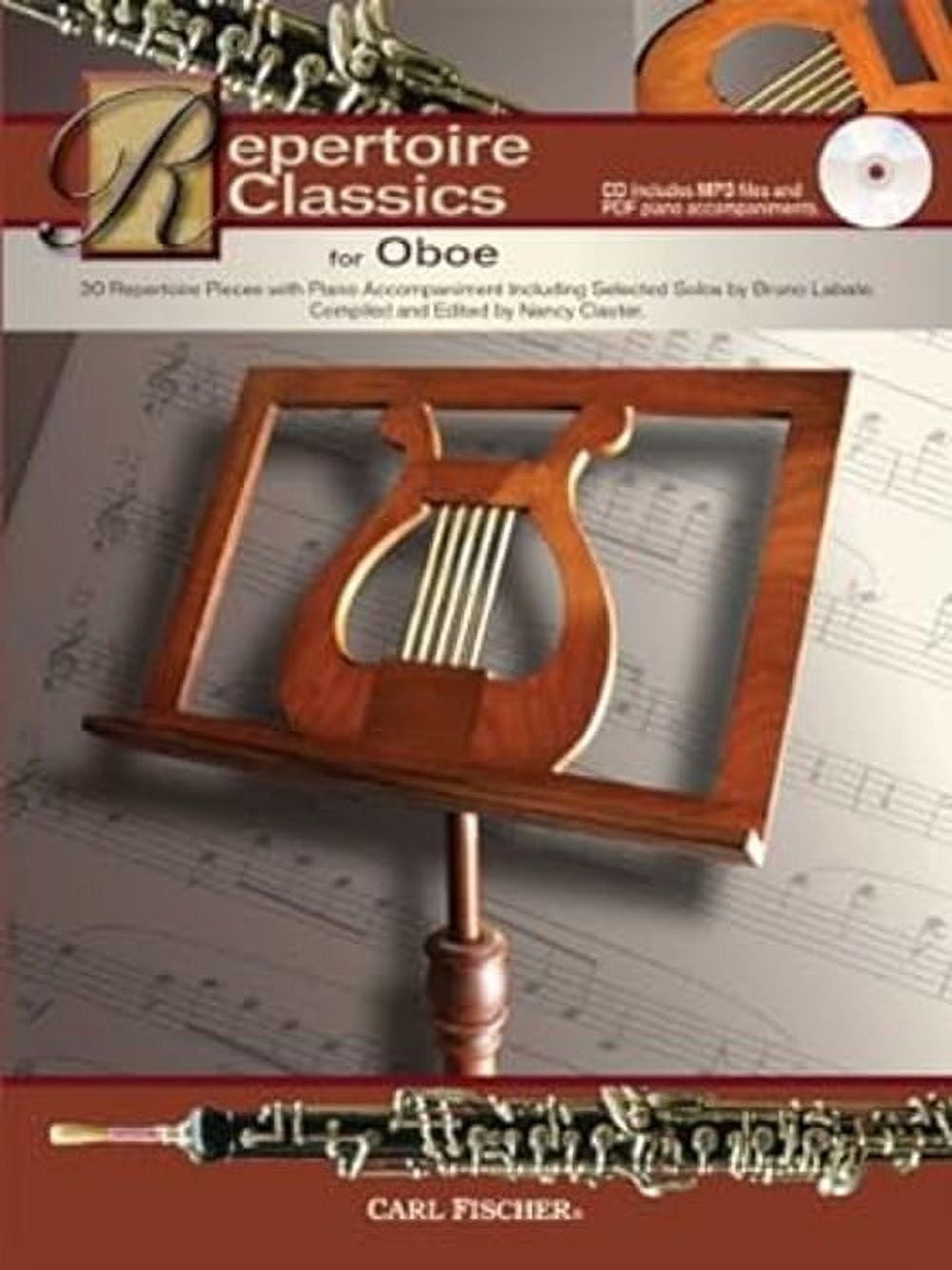 Repertoire Classics for Oboe by Nancy Clauter (Book/CD Set)