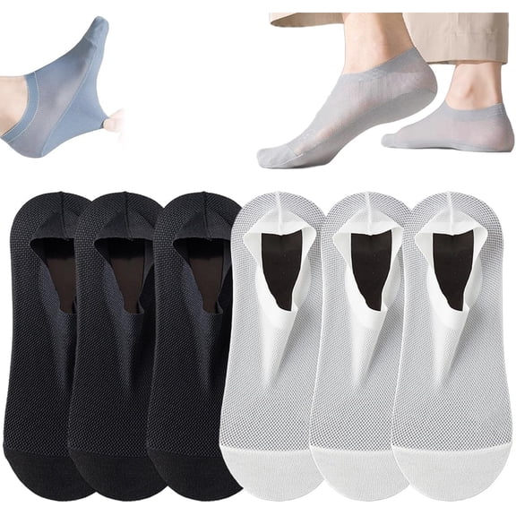 Repertoireof Ultra Thin Liner Non Slip No Show Socks,Zeanaturals Socks,Invisible Breathable Ice Silk Low Cut Sock Women Men