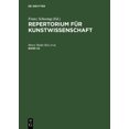 thumbnail image 1 of Repertorium Für Kunstwissenschaft. Band 22, (Hardcover), 1 of 1