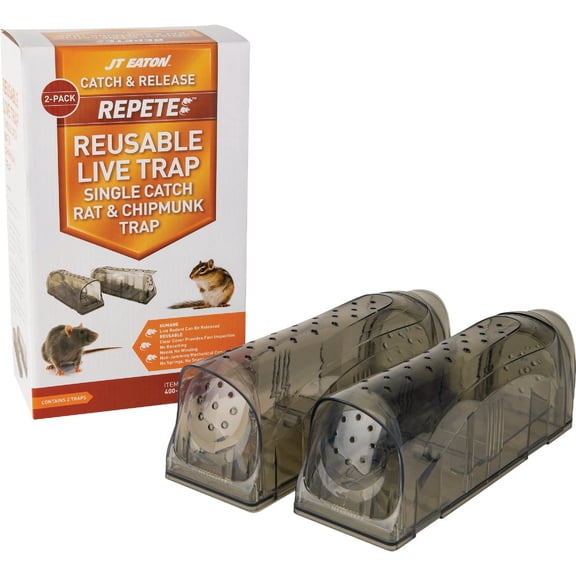 Repete Humane Rat & Chipmunk Trap, Case Pack of 6