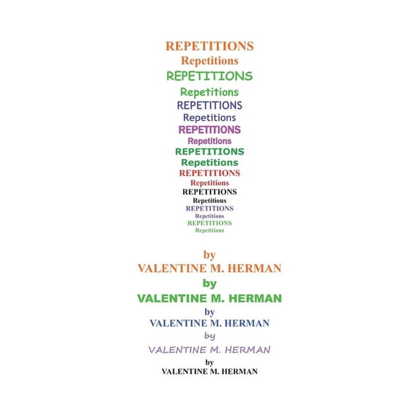 Repetitions (Paperback)