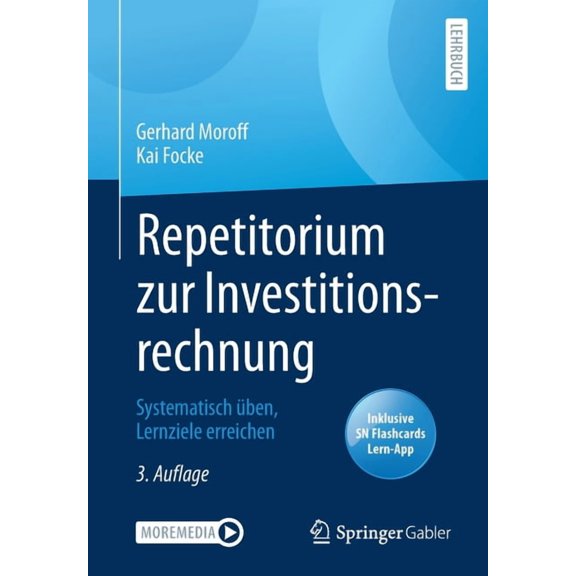 Repetitorium Zur Investitionsrechnung: Systematisch ben, Lernziele Erreichen, (Paperback)