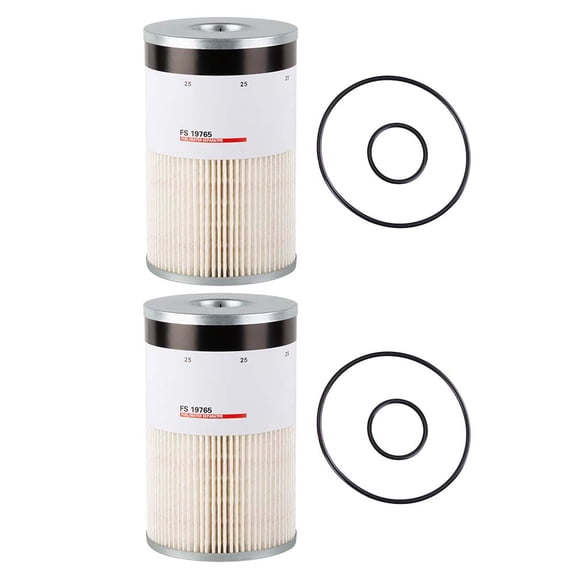 Replace FS19765 Fuel Water Separator pack of 2