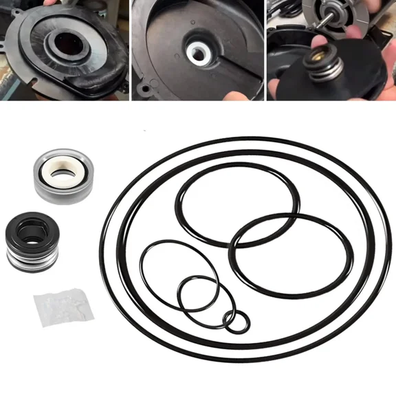 Replace for Hayward SP1580 Pump Seal Kit O-Ring Seal Gasket Rebuild Repair Kit Complete Pump Rebuild Repair Kit Fit for Hayward Power-Flo LX, SP1580 Series Pumps