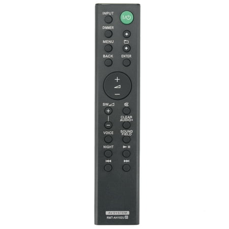 Replace Home Theatre System Remote Control for Sony RMT-AH102U