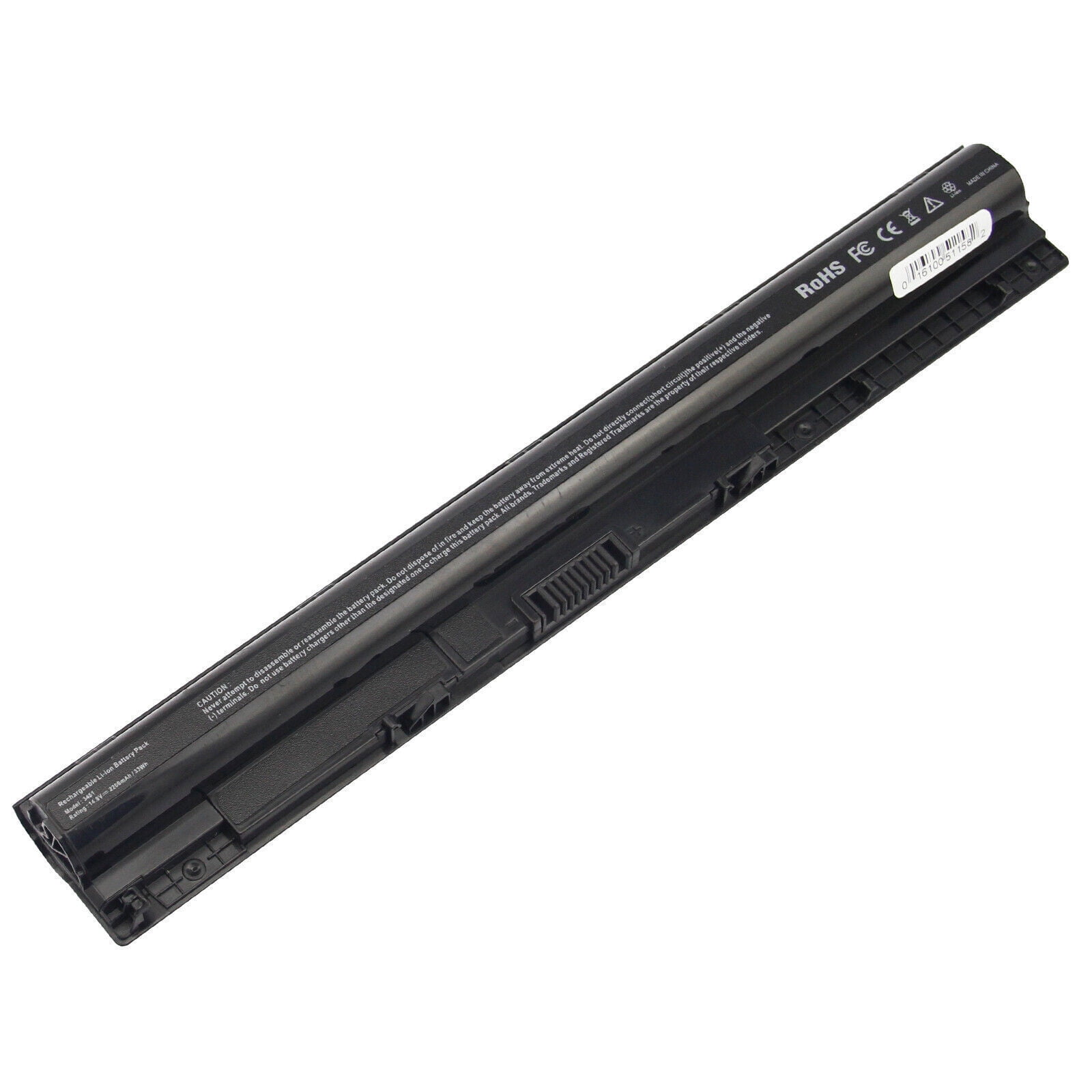 Black Lithium Ion Replacement Battery for Dell Inspiron Laptops