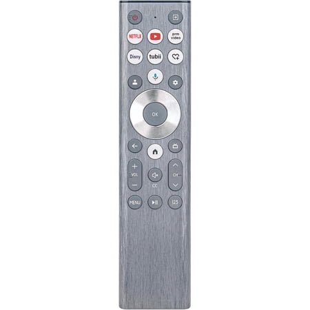 Replace Remote Control with Backlit fit for His-ense U6 U7 U8 Series Mini-LED ULED 4K UHD Google Smart TV 55U8N 65U8N 75U8N 85U8N 100U8N 55U7N 65U7N 75U7N 55U6N 65U6N 75U6N 85U6N