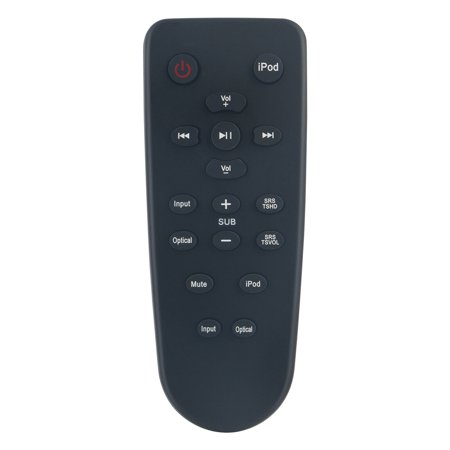 Replace Remote Control for ARVANI AS42-210TW Soundbar System Wireless Subwoofer