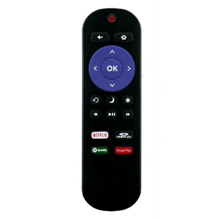 Replace Remote Control for INSIGNIA TV NS-50DR710NA17 NS-55DR710NA17 w spotify