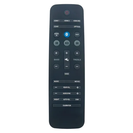 Replace Remote Control for Philips Fidelio Sound Bar B5 B5/12 B5/37 B5/79