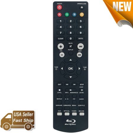 Replace Remote Control for RCA Blu-ray Player RTB1013 RTB1016 RTB10220 RTB10223