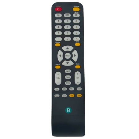 Replace Remote for Upstar TV P24ES8 P55E4K P24EWT P26EWT P55EWX UE1911 P50EA8