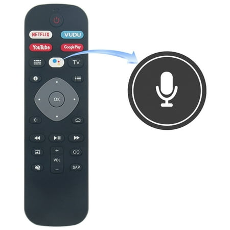 Replace Smart Mini Voice Remote Control sub NH800UP BT800 for Philips Android TV