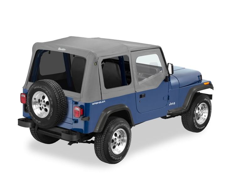 Bestop 5112309 Charcoal Replace-A-Top for OEM Hardware - Jeep 1988-1995 Wrangler