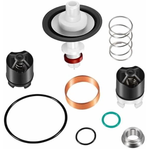 Replace for 0887298 Total Repair Kit 1/4-1/2 Inch Models Fit for watts LF009/009 series Reduced Pressure Zone$$Tools & Hardware Other