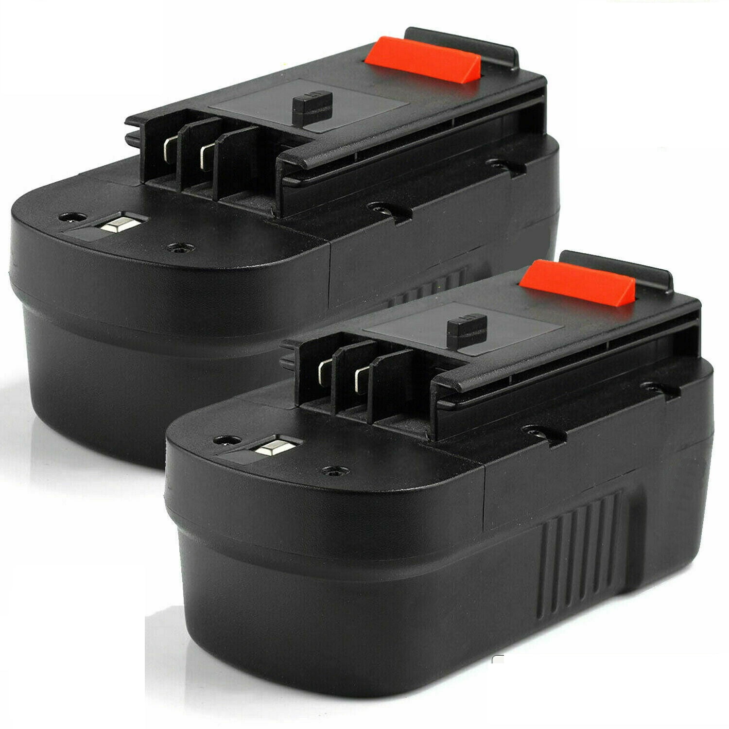 Replacement 18V Battery for Black & Decker Hpb18 | CD182K-2 by Factory Essentials - 3000 mAh - NiCd (2 Pack)