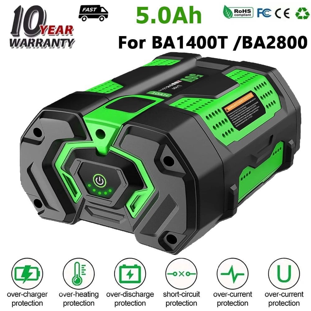 56V 5.0Ah Replacement for EGO Battery BA2800T BA2800 BA4200 BA1400 Compatible with Ego 56V Battery Power+ Cordless Tools