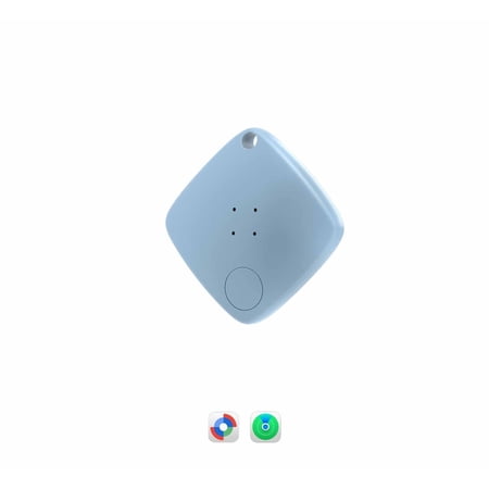 OTIC iOS and Android Air Tracker Tags 1 Pack, Rechargeable Android Tracker Tags Bluetooth Key Finder Compatible with iOS and Android for Keys, Luggage and More