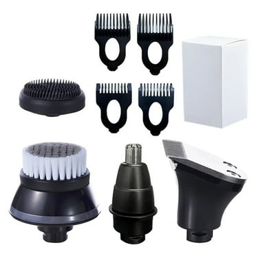 Replaceable Electric Shaver Head 3/5/6/7/8/9 Floating Blade Head Nose Trimmer Hair Clipper And Face Cleaning Brush Massage Head