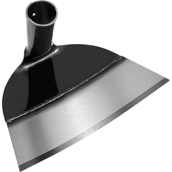 Replaceable Garden Hoe Head Heavy Duty Steel Weeding Tool Accessory for Soil Loosening Cultivating and Agricultural Use Without Handle