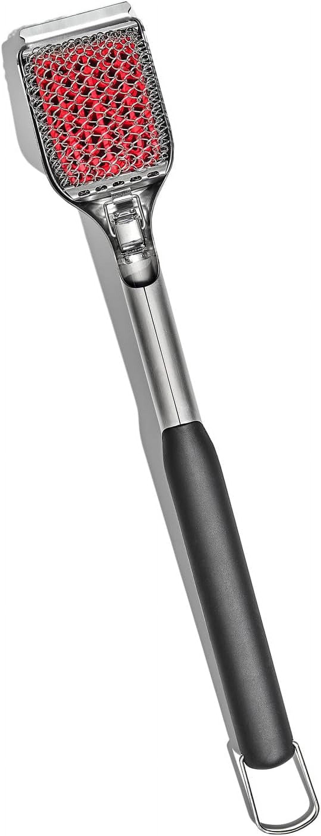 Replaceable Head Coiled Grill Brush Bristle-Free for Grilling
