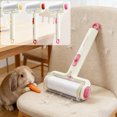 thumbnail image 1 of Replaceable Hot Melt Roller Portable Lint Remover with Wall Mount Hook for Clothes, Furniture, Pet Hair, Storage, 25x14x6cm, Multi-Color, 1 of 6