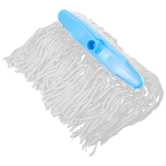 Replaceable Mop Head Wet Looped End Crevice Brush Ring Cotton Plastic
