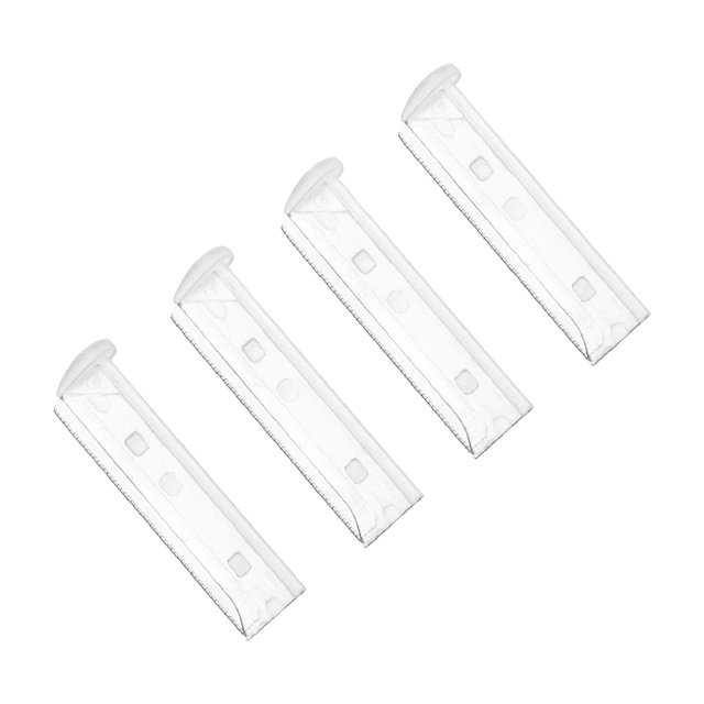 Replaceable blades for facial razors in 4 count (pack of 1)