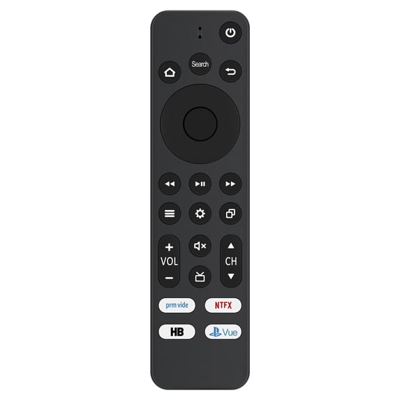 Replaced IR Remote Control for Insignia NS-RCFNA-21 Toshiba CT-RC1US-21 APP primevideo Netflix HBO VUE