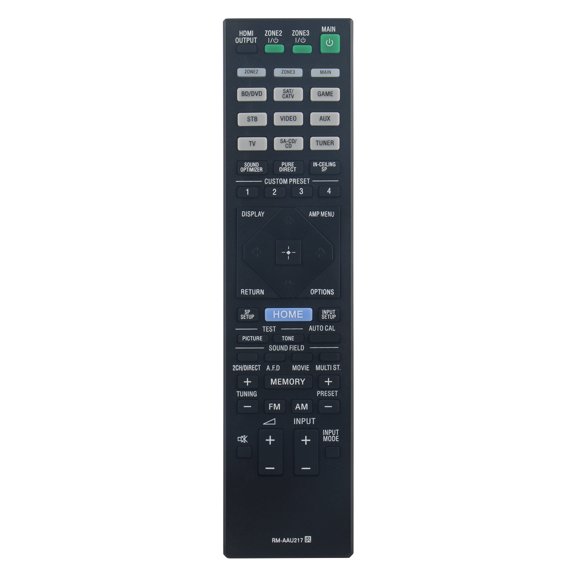 Replaced RM-AAU217 Remote Control for Sony AV system STR-ZA2100ES STR-ZA5000ES STR-ZA3100ES