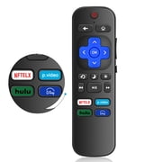 Replacement Remote Control Compatible with Roku TV, for TCL Roku/ for Hisense Roku/ for Onn Roku/ for Sharp Roku Not for Roku Stick,Box and Players