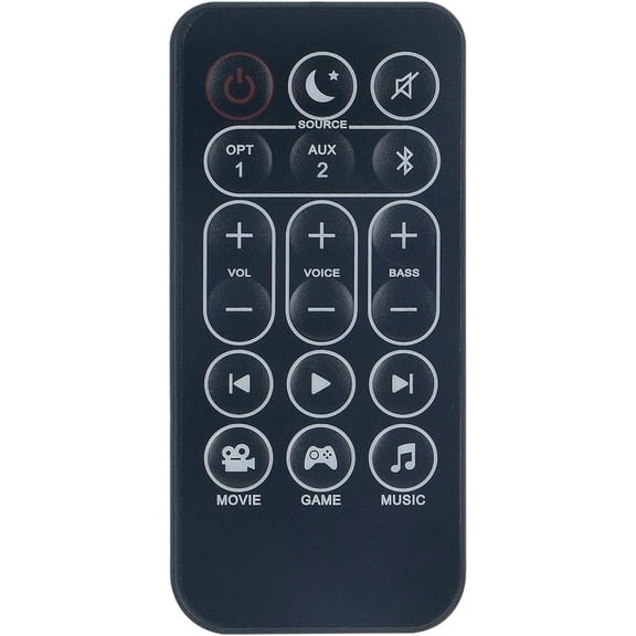 Replaced Remote fit for Polk Signa Solo Soundbar RE9220-1 RE92201 AM9230-A