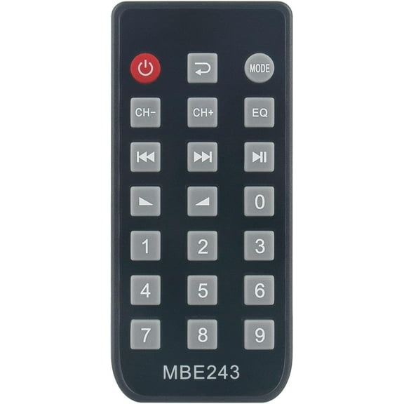 Replaced Remote fit for Pyle Home Audio Amplifier PDA8BUWM PDA6BU PTA66BT PFA60