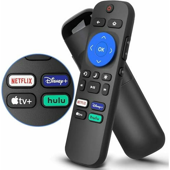 Replaced Remote for All Roku TV only,NOT Compatible with Any Roku Stick,Roku Streaming Stick,Roku Box.