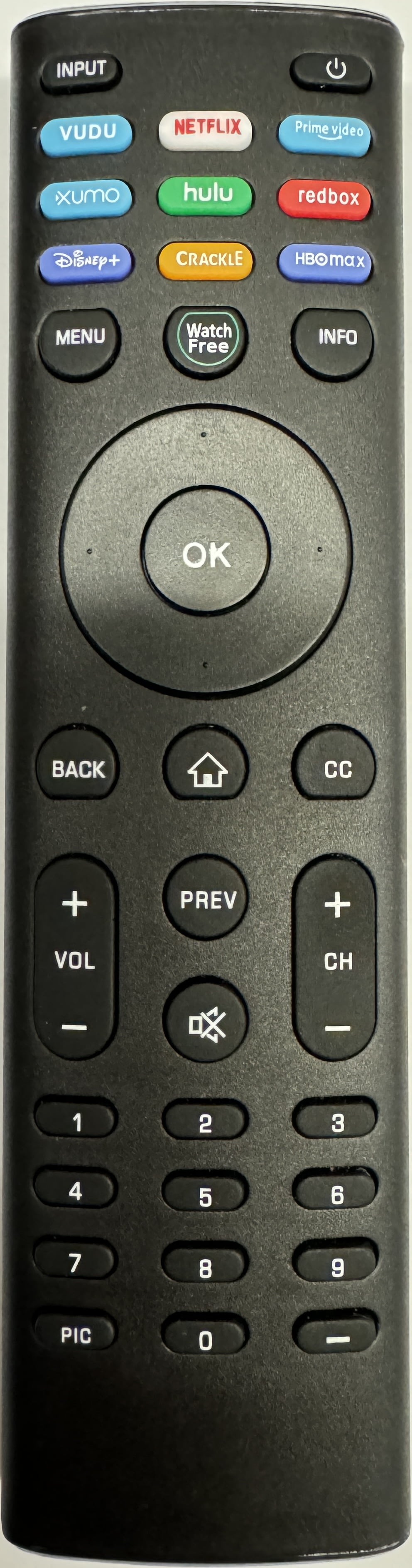 Replaced Vizio Universal Remote Control for ALL VIZIO SmartCast TVs