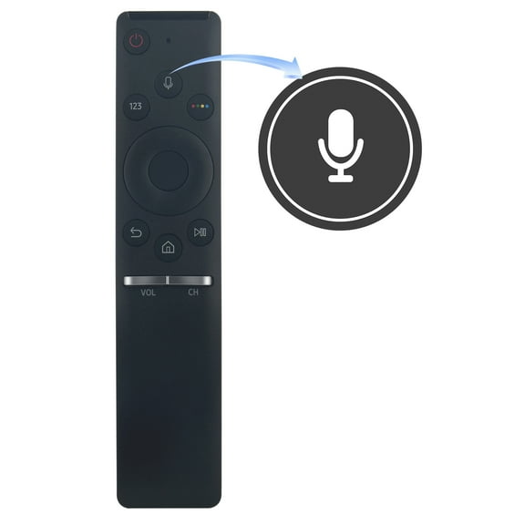 Replaced Voice Remote Control for Samsung BN59-01266A BN59-01300G BN59-01274A BN59-01298E BN59-01298D BN59-01265A BN59-01270A BN59-01279A