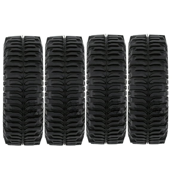Replacement 1/24  RC Car Rubber Tires Model Car DIY Replacement for Axial RC Crawler Car SCX24 Upgrade