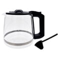 thumbnail image 1 of Glass Carafe Replacement Compatible with Mr Coffee 12 Cup Coffee Machine # RF, PC,SC,MMX,MSX, BVMC-RF300, BVMC-MSX23-NLY, BVMC-MMX23,BVMC-SC12BL1-2,BVMC-PL12BL1-NP,BVMC-EM100 Series, 1 of 7