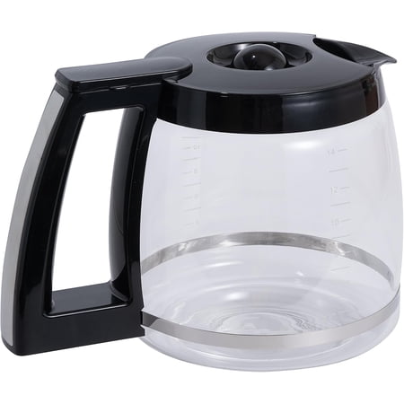 Replacement 14-Cup Glass Carafe for Cuisinart Coffee Makers, BPA-Free Fits Models DCC-2200, DCC-2600, DCC-2800, DCC-3200, and DCC-3200P1