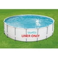 thumbnail image 1 of Replacement 14' X 42" Summer Waves Elite Frame Round Pool LINER ONLY, 1 of 4