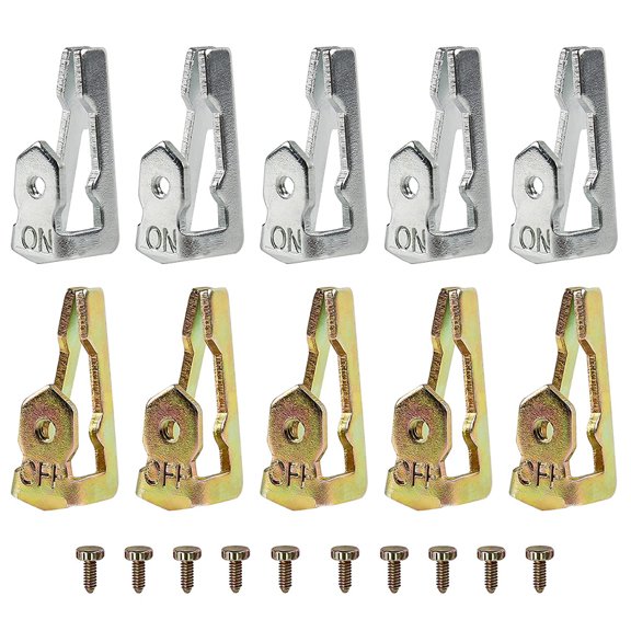 Replacement 156T1978A Time Trippers Kit fit T100 Series Clock Dial Trippers Timers - 1set (Include 5 ON / 5 Off / 10 Screws)