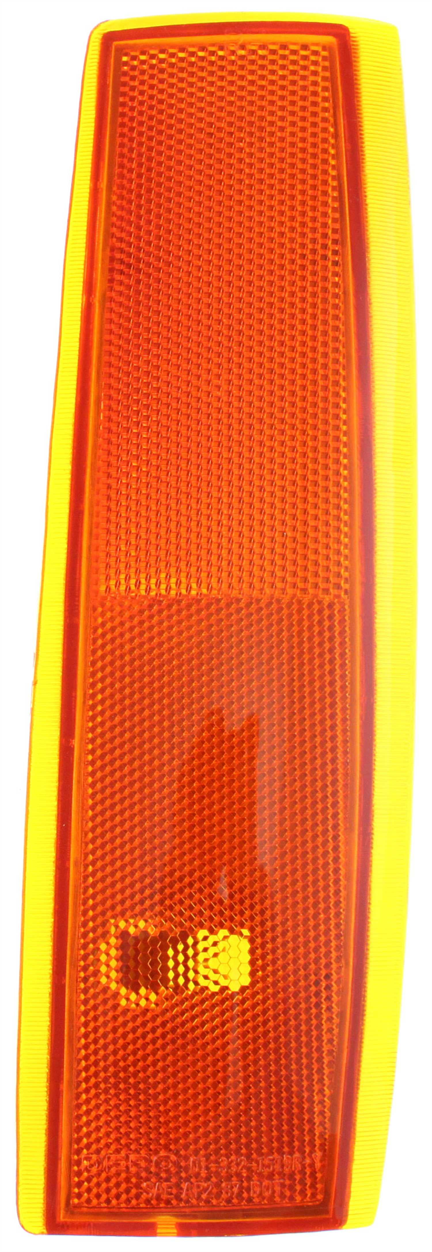 Replacement 18-3413-01 Side Marker Compatible with 1988-1993 GMC K2500 C1500 Front, Right Passenger