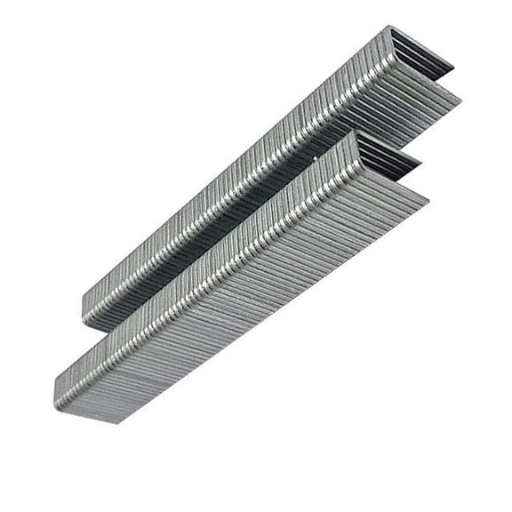 Replacement 18 Gauge 3/8 Inch Long x 1/4 Inch Narrow Crown Finish Staples for Air Locker L9010 (5,000/Pack)