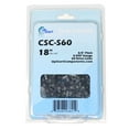 thumbnail image 1 of Replacement 18-Inch Semi Chisel Chainsaw Chain for McCulloch Mini Mac MS1838 Chainsaw - (18 inch, 3/8" Pitch, 0.050" Gauge, 60 Drive Links), 1 of 2
