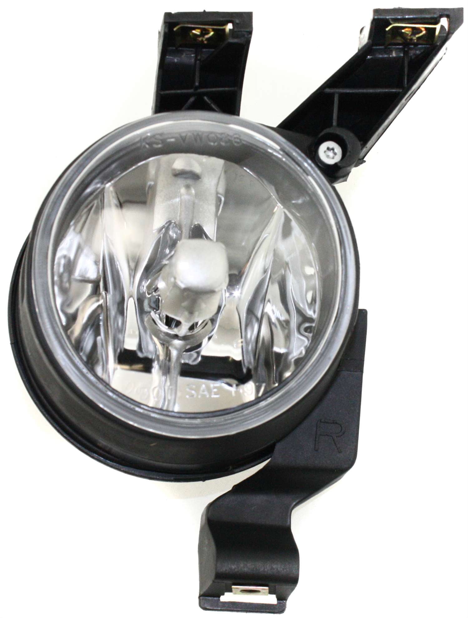 Replacement 19-5099-00 Fog Light Compatible with 1998-2000 Volkswagen Beetle Front, Right Passenger With bulb(s)