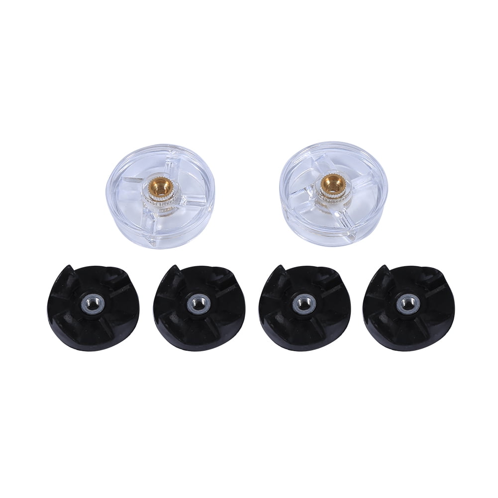Magic Parts Replacement 2 Plastic Gear Base 4 Rubber Gear for Magic Bullet Spare ...