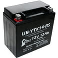 thumbnail image 1 of Replacement 2006 Yamaha Apex 1000 CC Factory Activated, Maintenance Free, Snowmobile Battery - 12V 12AH, UB-YTX14-BS, 1 of 4
